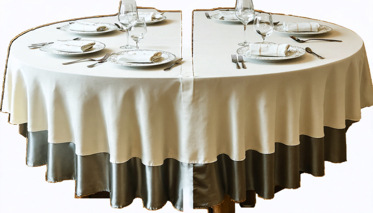 découvrez comment choisir entre une nappe ovale ou rectangulaire en fonction de la forme de votre table pour un intérieur harmonieux et élégant.