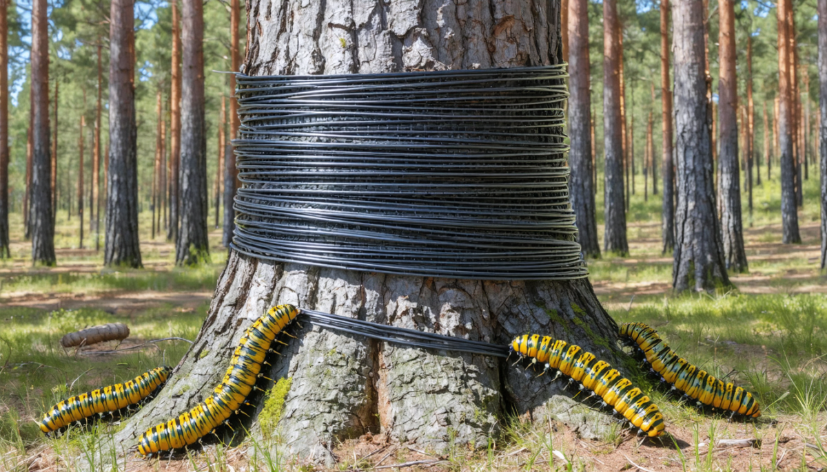 découvrez comment protéger vos pins des chenilles processionnaires grâce à une barrière mécanique efficace, simple à installer et respectueuse de l’environnement.