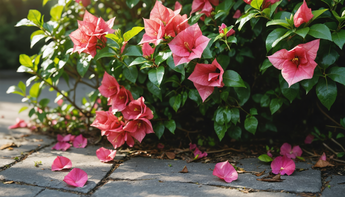 découvrez comment comprendre et prévenir la chute des fleurs de votre bougainvillier pour profiter d'une floraison abondante et durable.