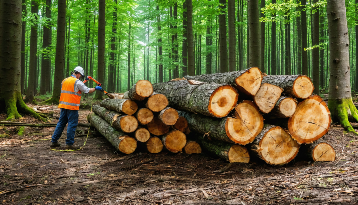 apprenez à calculer le volume de bois d'un arbre et découvrez combien de stères vous pouvez obtenir pour optimiser votre récolte de bois de chauffage.