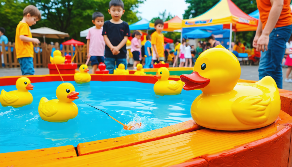découvrez comment créer un bac de pêche aux canards efficace et ludique grâce à notre guide complet. animez votre kermesse avec succès en attirant petits et grands pour un moment convivial et divertissant.