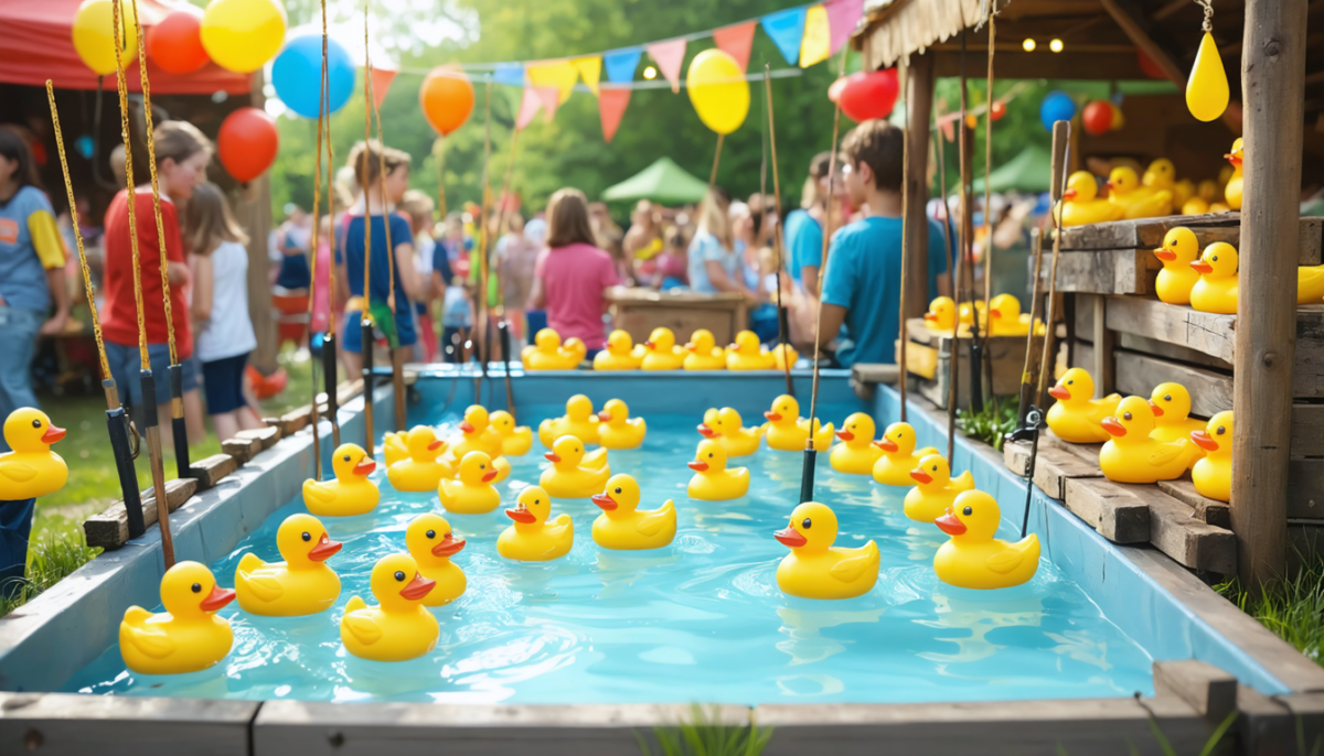découvrez comment créer un bac de pêche aux canards réussi pour animer votre kermesse. suivez notre guide complet et indispensable pour divertir petits et grands avec succès.