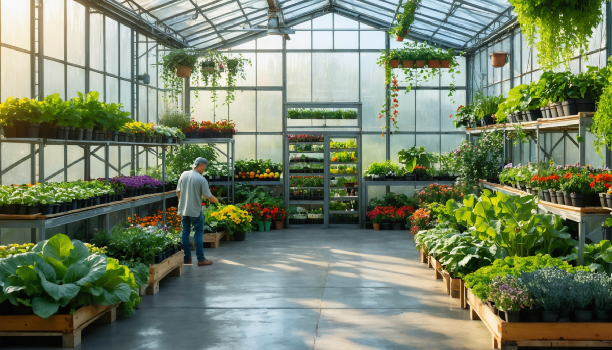 découvrez comment maximiser l'utilisation de votre serre de jardin avec notre guide essentiel pour cultiver des plantes toute l'année, en optimisant espace, température et éclairage.