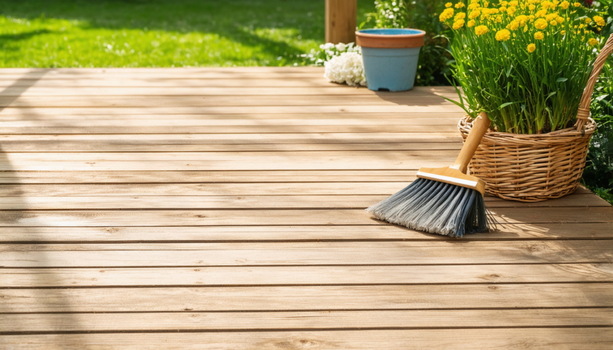 découvrez nos astuces incontournables pour désincruster et raviver le bois de votre terrasse, et retrouvez un espace extérieur éclatant de beauté.
