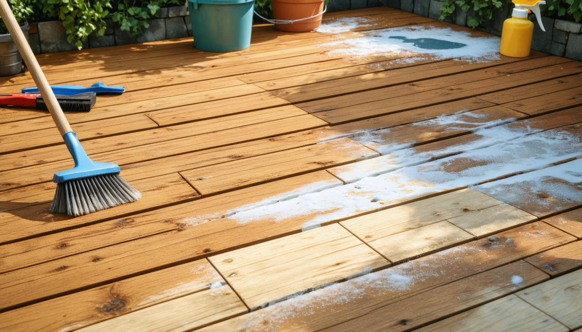 découvrez des astuces efficaces pour désincruster et raviver le bois de votre terrasse. apprenez à revitaliser votre espace extérieur avec des méthodes simples et durables.