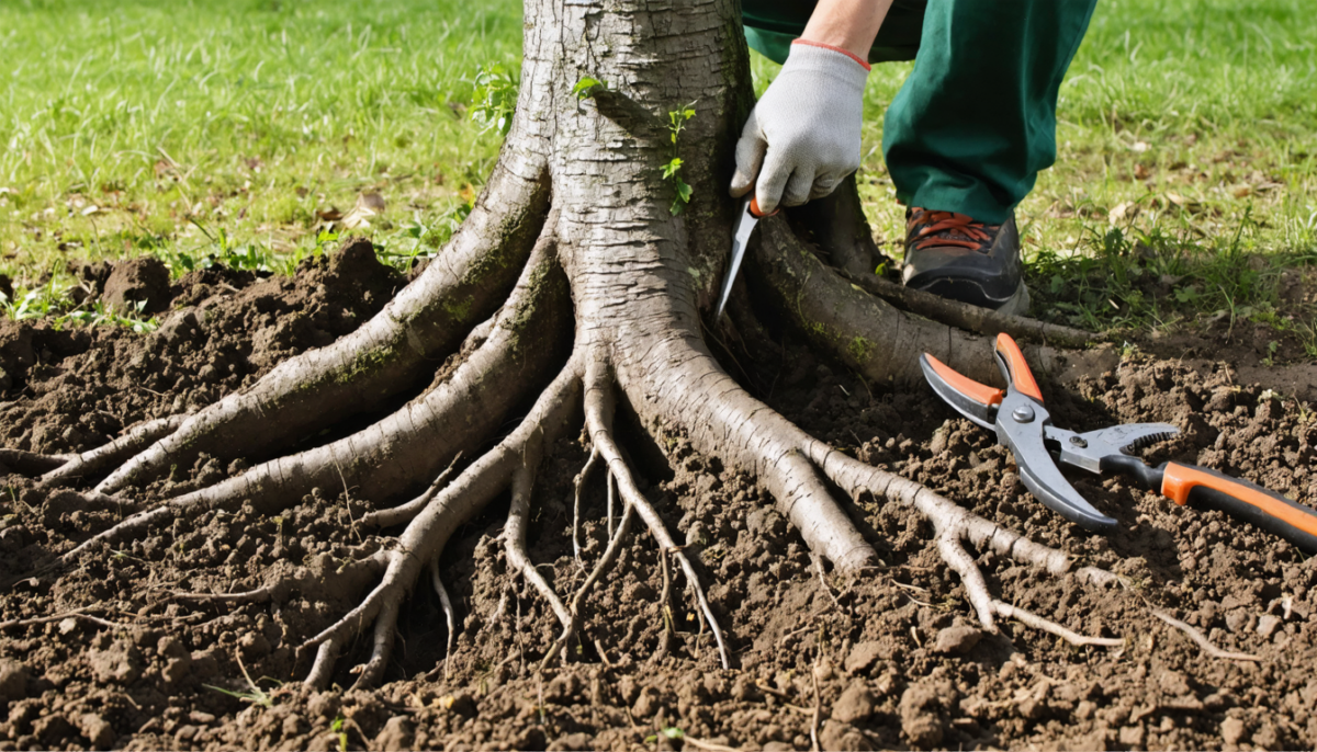 découvrez les précautions à prendre, les dangers potentiels et les bonnes pratiques pour tailler une grosse racine d'arbre en toute sécurité et préserver la santé de votre arbre.