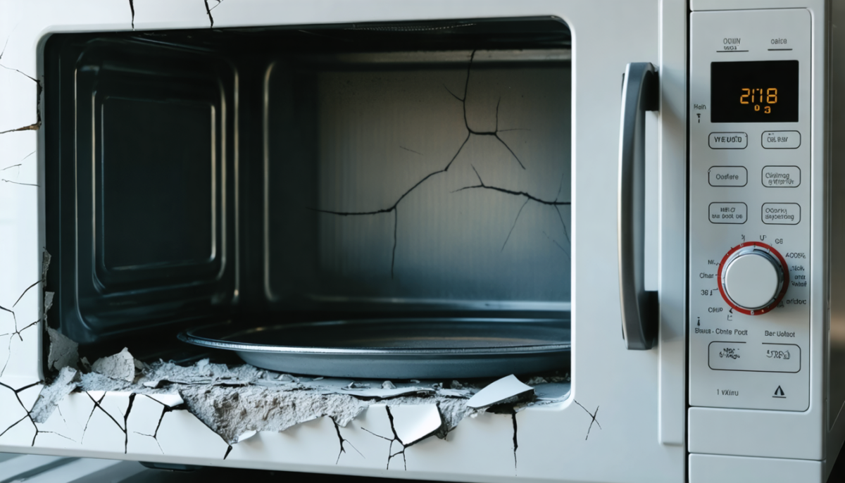 découvrez les risques liés à un revêtement intérieur de micro-ondes endommagé et apprenez quelles solutions efficaces adopter pour le réparer en toute sécurité.