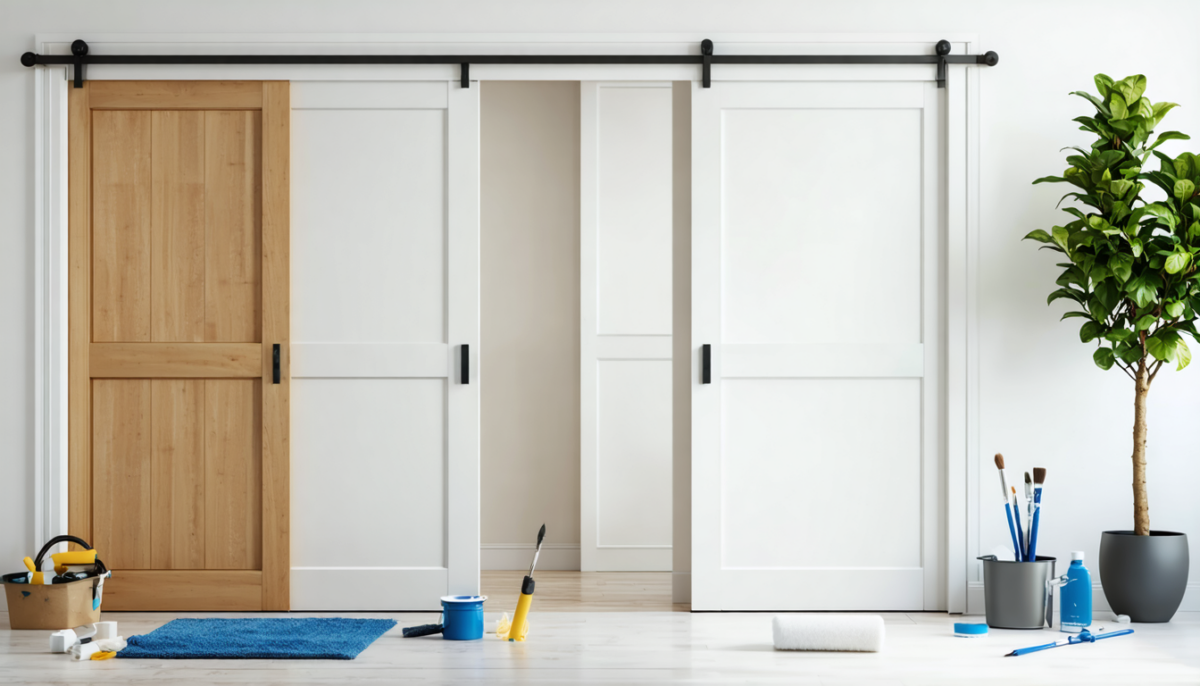 apprenez à peindre une porte de placard coulissante avec notre guide pas à pas pour un résultat impeccable. astuces, outils et techniques expliqués simplement.