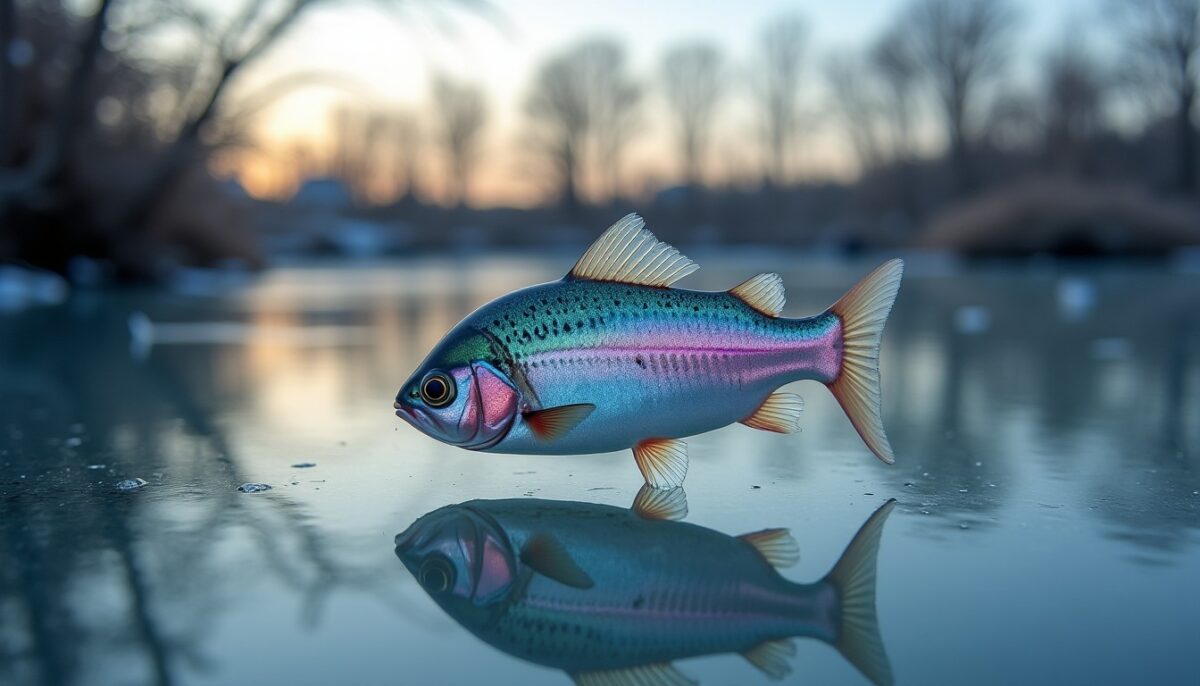 Notropis chrosomus en bassin hivernal : Résilience et conseils essentiels
