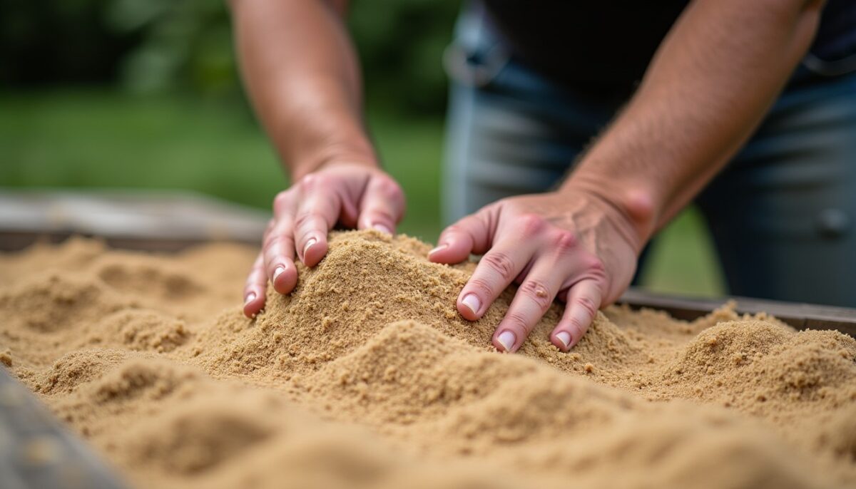 Aménagement extérieur : Guide pratique pour niveler votre terrain à l'aide de sable