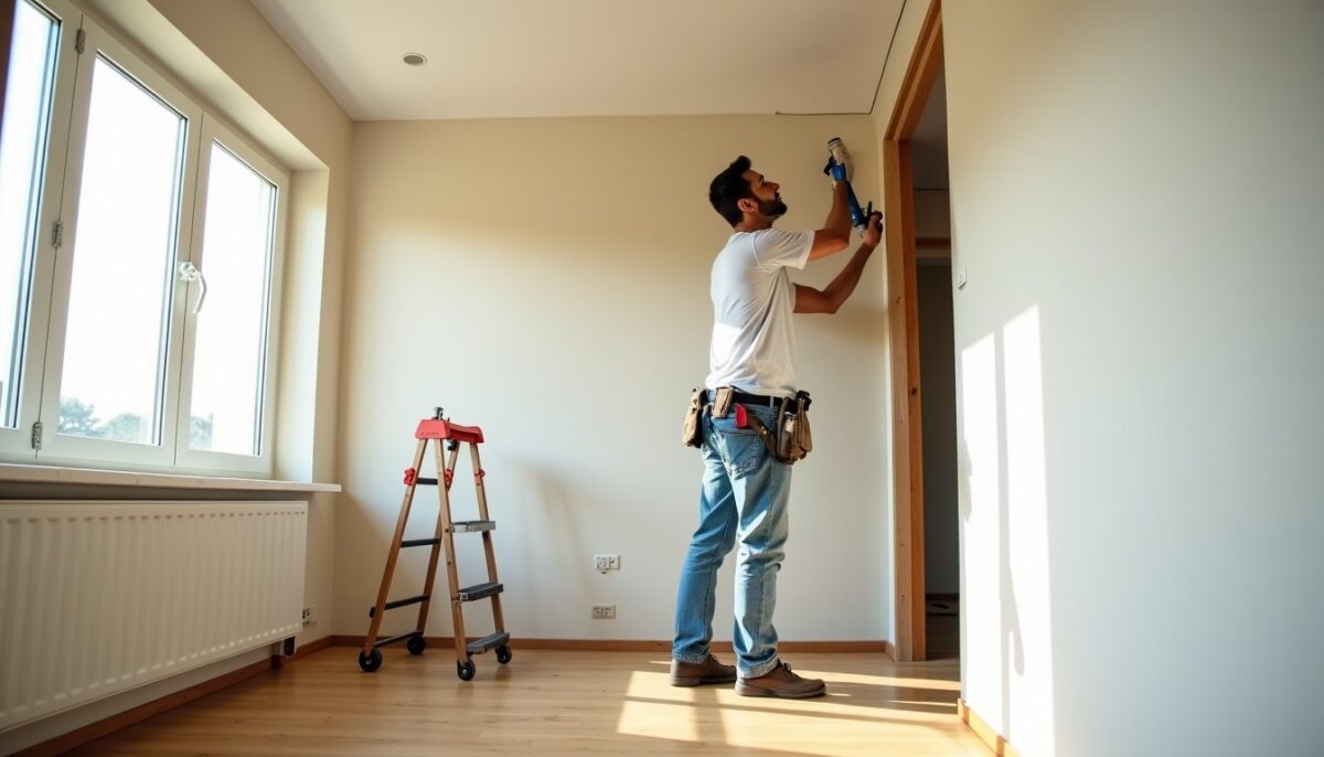 Comment combler efficacement l'espace entre le Placo et le plafond ?