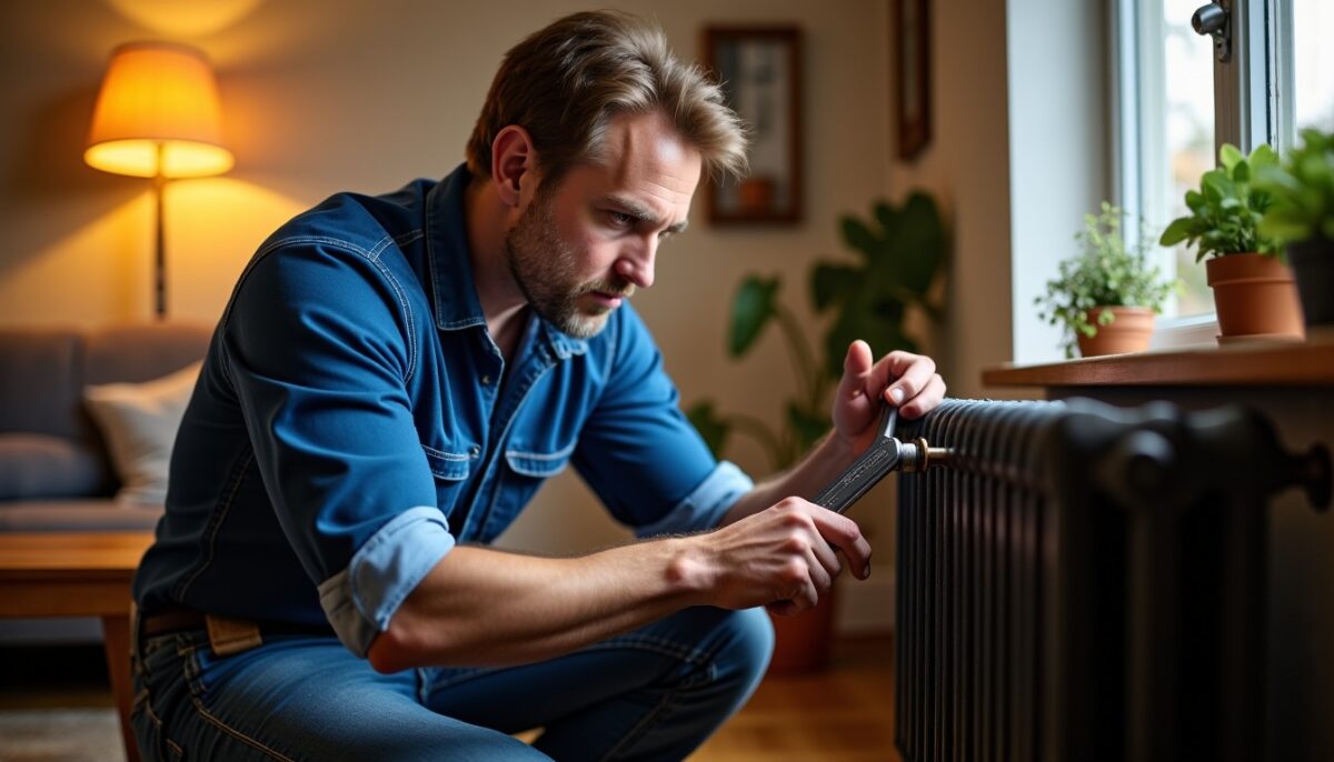 Plomberie : Comment réagir efficacement face à une fuite sur un radiateur en fonte percé ?