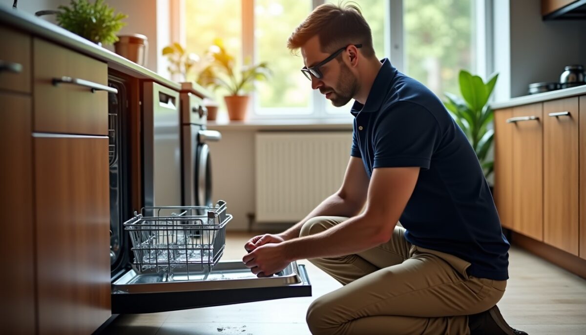 Lave-vaisselle : pourquoi il se remplit puis se vide immédiatement ? 6 causes possibles et leurs solutions efficaces