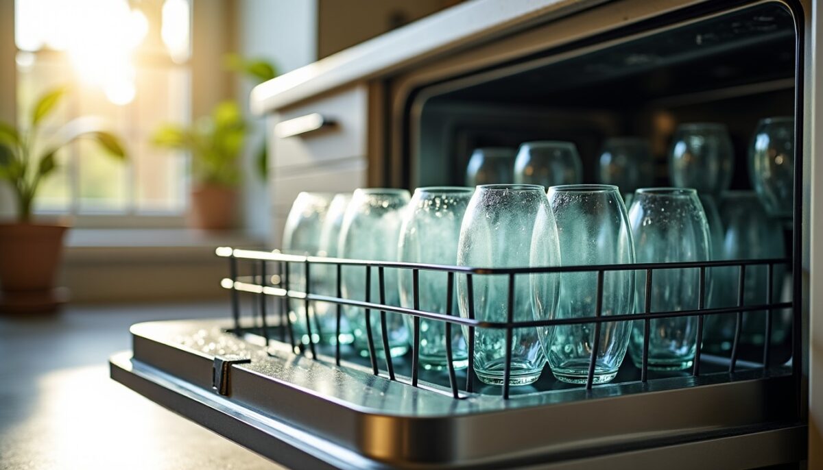 Lave-vaisselle : comprendre pourquoi vos verres restent sales et comment y remédier