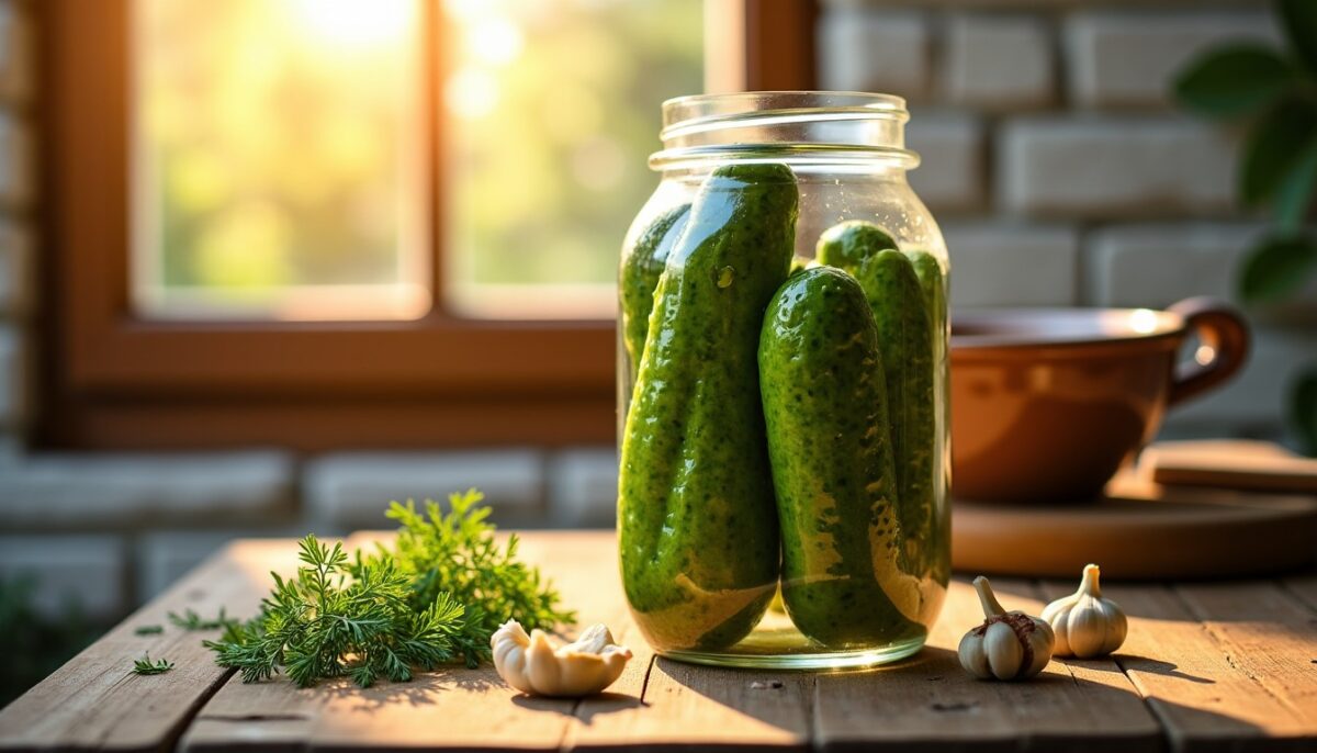 Découvrez comment obtenir des cornichons croquants sans les faire dégorger : la recette facile et rapide !