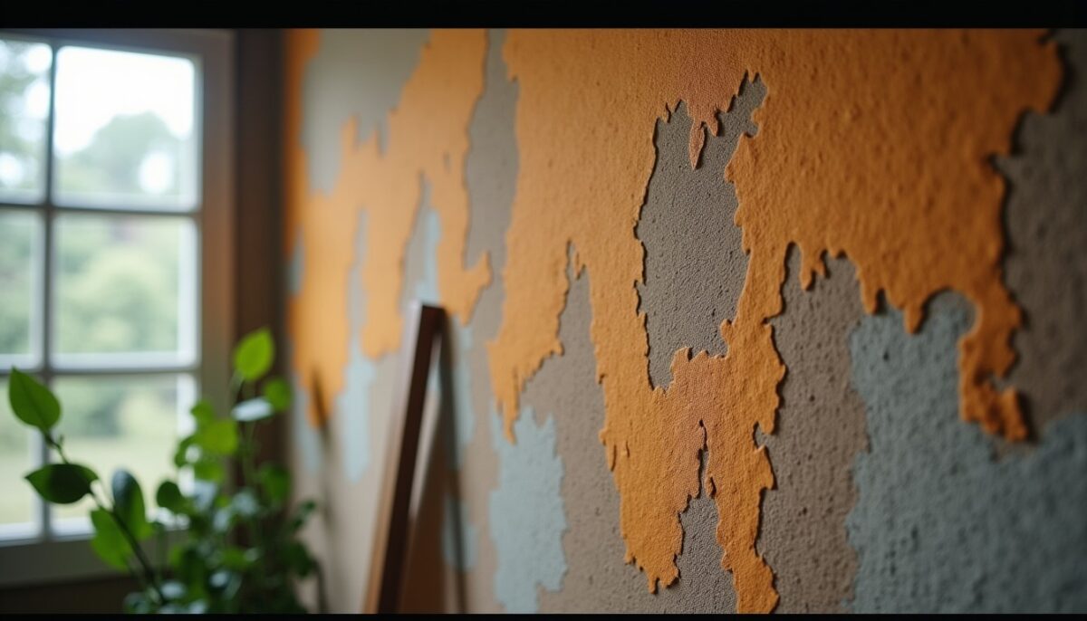 Astuces pour éliminer les taches de tanin sur un mur peint causées par le bois