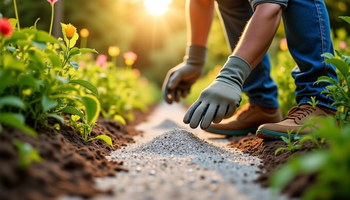 Gravier et chaux : astuces et raisons pour un saupoudrage efficace