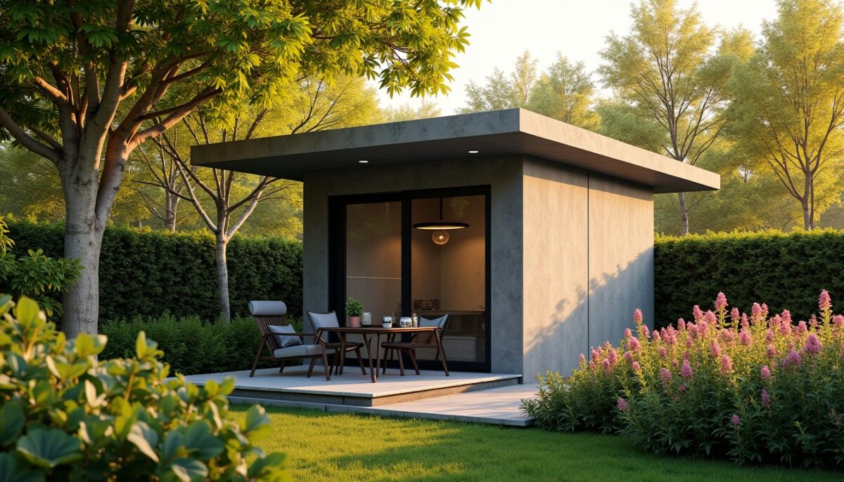 Abri de jardin en béton cellulaire : découvrez ses atouts, conseils de pose et idées de finitions