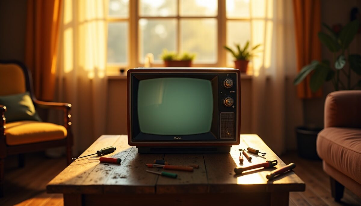 Télévision Saba en panne : astuces efficaces pour réparer l’allumage et restaurer l’image