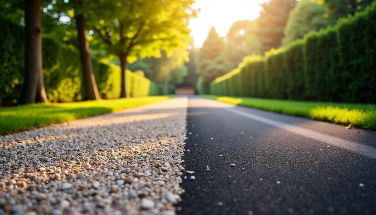 Allée extérieure : opter pour le gravier stabilisé ou l'enrobé, quel est le meilleur choix ?