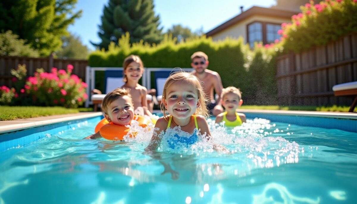 Quelle solution offre la meilleure sécurité pour une piscine destinée aux enfants ?