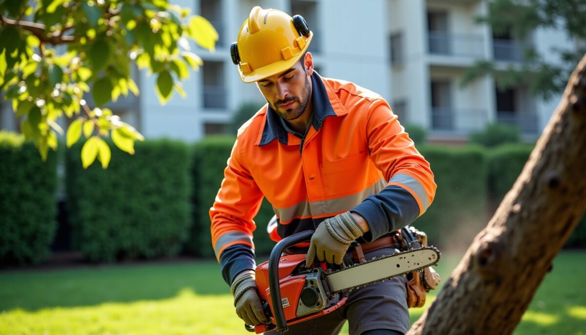 Abattage d'arbres en jardin privé de copropriété : guide des règles à respecter et des démarches à suivre