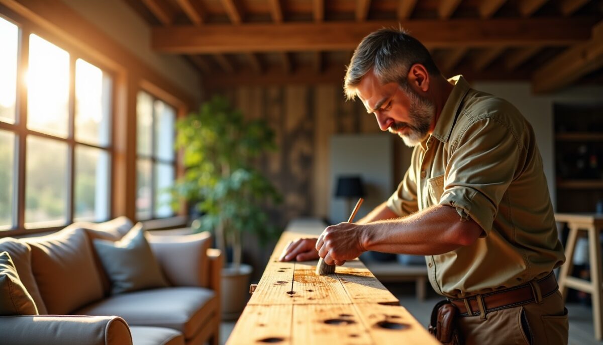 Comment choisir le traitement idéal pour protéger vos poutres en bois à l'intérieur