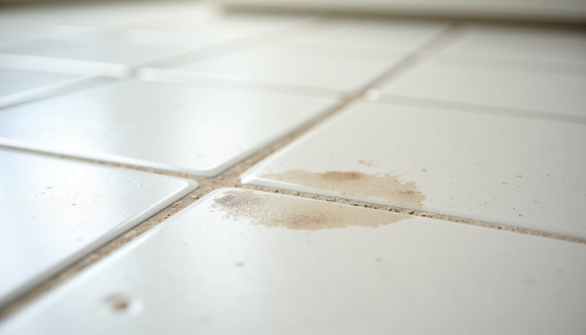 Tache acide sur carrelage : gestes d'urgence et astuces pour estomper les marques tenaces