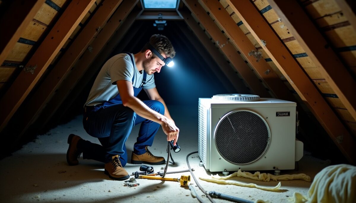 Installer un groupe de climatisation dans les combles : faisabilité, contraintes et précautions